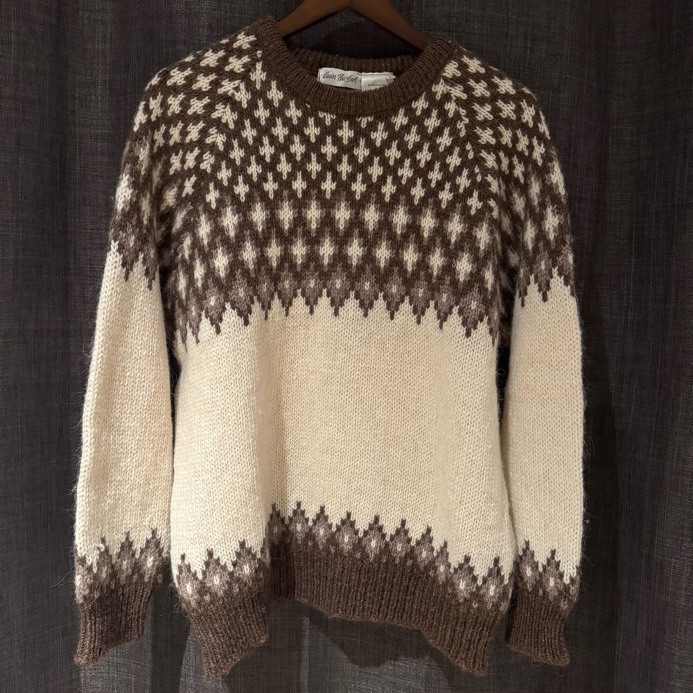 Vintage Carson Pirie Scott sweater | 100% wool